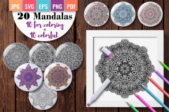 A Creative Asset Review: Mandala Graphics for Design Projects