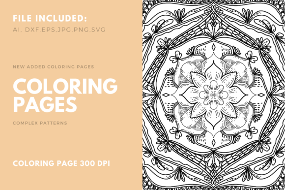 A Designer's Review of Geometric Coloring Pages Graphics