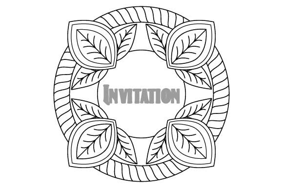 A Designer's Review of Invitation Coloring Graphics