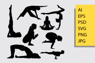 A Practical Review of Yoga Female Sport Silhouette Graphics