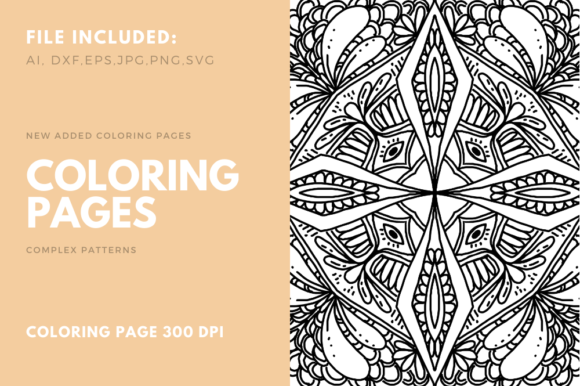 A Real Designer's Review of Coloring Book Complex Geometric Num - 06