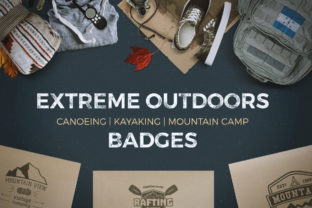 A Review: Rafting Camp Adventure Graphics and Logos Set