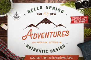 A Vintage Adventure Badge: A Crafts Graphic for Marketing