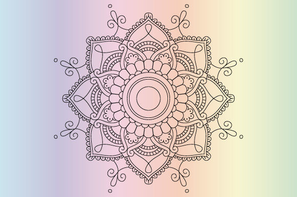 An Expert Review: This Mandala Coloring Page Vector SVG for Graphics & Blogging