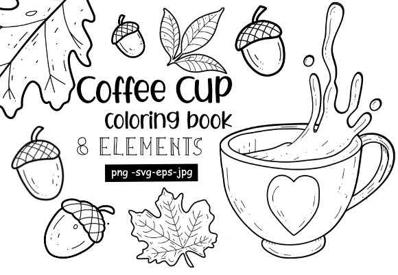 An Honest Designer Review of Coloring Book Coffee Graphics