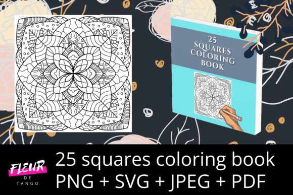 An Honest Review of the 25 Squares Coloring Book Vol. 1 Graphics Asset