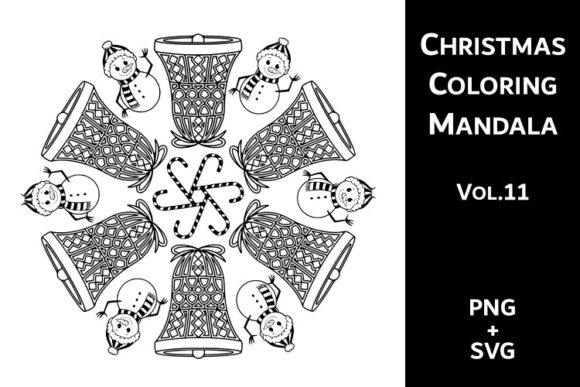 Christmas Coloring Mandala Vol.11: A Designer's Hands-On Review